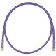 Panduit Cat.6 UTP Network Patch Cable - 44 ft Category 6 Network Cable for Network Device - First End: 1 x RJ-45 Male Network - Second End: 1 x RJ-45 Male Network - Patch Cable - 24 AWG - Violet - TAA Compliance UTPSP44VLY