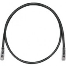 Panduit Cat.6 U/UTP Patch Network Cable - Category 6 for Network Device - Patch Cable - 131.23 ft - 1 Pack - 1 x RJ-45 Male Network - 1 x RJ-45 Male Network - Clear, Black UTPSP40MBLY