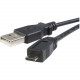 Startech.Com Micro USB Cable - USB - 3 ft - 1 x Type A Male USB - 1 x Male USB - RoHS Compliance UUSBHAUB3