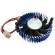 Dynatron V31G Cooling Fan/Heatsink - 1 x 50mm - 1 x 90.3 gal/min - Ball Bearing - 2-pin V31G