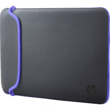 HP Carrying Case (Sleeve) for 15.6" - Gray, Purple - Bump Resistant Interior, Scrape Resistant Interior, Weather Resistant Exterior - Neoprene - 0.4" Height x 15.8" Width x 11" Depth V5C32AA#ABL