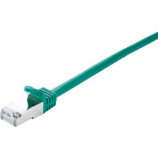 V7 CAT5e Ethernet Shielded STP 02M Green - 6.56 ft Category 5e Network Cable for Modem, Router, Hub, Patch Panel, Wallplate, PC, Network Card, Network Device - First End: 1 x RJ-45 Male Network - Second End: 1 x RJ-45 Male Network - Patch Cable - Shieldin