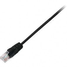 V7 CAT6 Ethernet UTP 0.5M Black - 1.64 ft Category 6 Network Cable for Modem, Router, Hub, Patch Panel, Wallplate, PC, Network Card, Network Device - First End: 1 x RJ-45 Male Network - Second End: 1 x RJ-45 Male Network - Patch Cable - Black CAT6UTP-50C-