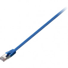 V7 CAT5e Ethernet Shielded STP 02M Blue - 6.56 ft Category 5e Network Cable for Modem, Router, Hub, Patch Panel, Wallplate, PC, Network Card, Network Device - First End: 1 x RJ-45 Male Network - Second End: 1 x RJ-45 Male Network - Patch Cable - Shielding