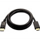 V7 Displayport to HDMI 2 Meter Black - 6.56 ft DisplayPort/HDMI A/V Cable for Audio/Video Device, PC, Monitor, Projector - First End: 1 x DisplayPort Male Digital Audio/Video - Second End: 1 x HDMI Male Digital Audio/Video - Black DP2HD-02M-BLK-1E