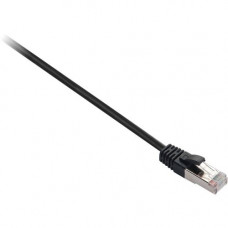 V7 CAT6 STP Shielded Network Cable (RJ45m/m) black 7ft - 6.56 ft Category 6 Network Cable for Network Device, VoIP Device - First End: 1 x RJ-45 Male Network - Second End: 1 x RJ-45 Male Network - Patch Cable - Shielding - 24 AWG - Black E2C6S-02M-BKS-N