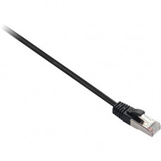 V7 CAT6 STP Shielded Network Cable (RJ45m/m) black 10ft - 9.84 ft Category 6 Network Cable for Network Device, VoIP Device - First End: 1 x RJ-45 Male Network - Second End: 1 x RJ-45 Male Network - Patch Cable - Shielding - 24 AWG - Black E2C6S-03M-BKS-N