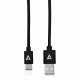 V7 USB2.0A to USB-C Cable 2m Black - 6.56 ft USB Data Transfer Cable - Type A USB - Type C USB - Gold Plated Connector - Black U2AC-2M-BLK-1E