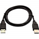 V7 USB Data Transfer Cable - 3.30 ft USB Data Transfer Cable - Type A USB - Type A USB USB2AA-01M-1E