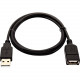 V7 USB Data Transfer Cable - 3.28 ft USB Data Transfer Cable - USB - USB - Extension Cable USB2EXT-01M-1E