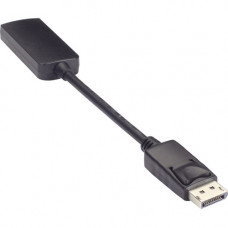 Black Box Active DisplayPort 1.2 to HDMI 2.0 Video Adapter Dongle - DisplayPort/HDMI A/V Cable for Audio/Video Device - First End: 1 x 20-pin DisplayPort Male Digital Audio/Video - Second End: 1 x 19-pin HDMI Female Digital Audio/Video - 2.25 GB/s - Suppo