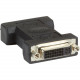 Black Box DVI Coupler - Female/Female - 1 x DVI Female Video - 1 x DVI Female Video - 2560 x 1600 Supported - Black VA-DVI-CPL