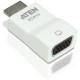 ATEN VC810 HDMI-to-VGA Converter - 1 Pack - 1 x HDMI (Type A) Male Digital Audio/Video - 1 x HD-15 Female VGA - 1920 x 1200 Supported - White VC810