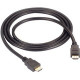 Black Box HDMI Audio/Video Cable - 10 ft HDMI A/V Cable for Audio/Video Device, Digital Signage Player, Video Conferencing System, Home Theater System - First End: 1 x HDMI Male Digital Audio/Video - Second End: 1 x HDMI Male Digital Audio/Video - 18 Gbit
