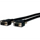 Comprehensive Pro AV/IT Series VGA HD 15 Pin Plug to Plug Cables 12 ft - VGA for Video Device - 1 x HD-15 Male VGA - 1 x HD-15 Male VGA - Shielding - RoHS Compliance VGA15P-P-12HR