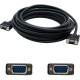 AddOn 35ft VGA Male to VGA Male Black Cable For Resolution Up to 1920x1200 (WUXGA) - 35 ft VGA Video Cable for Video Device - First End: 1 x 15-pin HD-15 Male VGA - Second End: 1 x 15-pin HD-15 Male VGA - Supports up to 1920 x 1200 - Black - 1 VGAMM35A