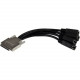 Startech.Com VHDCI Breakout Cable - VHDCI to 4x HDMI M/F - 1 ft HDMI/VHDCI A/V Cable for Audio/Video Device - First End: 1 x VHDCI (Mini Centronics) Male SCSI - Second End: 4 x HDMI Female Digital Audio/Video - Splitter Cable - Supports up to 1920 x 1200 