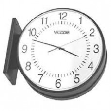 Valcom IP PoE 12 inch Analog Clock Double sided - TAA Compliance VIP-A12ADS