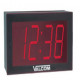 Valcom IP PoE 4 Digit 4 Inch Clock - TAA Compliance VIP-D440A