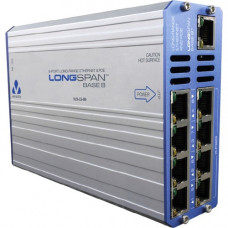 Veracity 8-Port Hi-POE Extender LONGSPAN Base 8 - 8 x Network (RJ-45) - 2690.29 ft Extended Range - TAA Compliance VLS-LS-B8