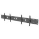 Avteq VMPU-100L Wall Mount for Flat Panel Display - 65" Screen Support - 350 lb Load Capacity VMPU-100L