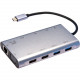 SMK-Link USB-C 100W Mini Docking Station with Multi-Stream Triple Video - for Notebook - 100 W - USB 3.1 Type C - 5 x USB Ports - Network (RJ-45) - HDMI - VGA - Wired VP6950