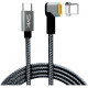 SMK-Link USB-C MagTech Charging Cable (Black) - For Mobile Device, Desktop Computer, Notebook, USB Type C Device - 5 V DC - Black VP7005