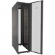 Vertiv VR Rack - 42U Server Rack Enclosure| 600x1100mm| 19-inch Cabinet (VR3100) - 2000x600x1100mm (HxWxD)| 77% perforated doors| Sides| Casters VR3100