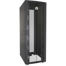 Vertiv VR Rack - 48U Server Rack Enclosure| 800x1100mm| 19-inch Cabinet (VR3157) - 2265x800x1100mm (HxWxD)| 77% perforated doors| Sides| Casters VR3157