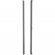 Vertiv VR 48U x 600mm Wide Server Rails Square Hole Black - For Server - 48U Rack Height x 19" Rack Width - Rack-mountable - Black - Metal VRA6015