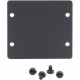 Kramer W-2BLANK Wall Plate Insert - Double Blank Slot Cover Plate - Wall Mount W-2BLANK