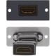 Kramer Faceplate Insert - Black - 1 x HDMI Port(s) W-H(B)