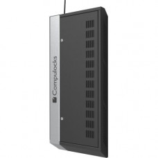 Compulocks Brands Inc. WalliPad - 8 units USB Wall Mounting Charging cabinet + 8 USB ports Industrial Charging HUB - Up to 11" Screen Support - 36" Height x 16.5" Width x 4" Depth - Wall Mountable - Black - TAA Compliance WALLIPAD8B