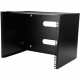 Startech.Com 8U 12in Deep Wallmounting Bracket for Patch Panel - Wallmount Bracket - Mount equipment that is up to 12 inches deep such as patch panels or network switches to your wall - 8U design - Works with shallow rack-mount equipment up to 12 in. deep