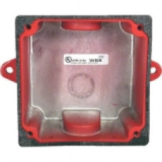 Bosch WBB-R Backbox, Weatherproof, Red - Red - Die-cast WBB-R