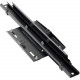 Panduit Wyr-Grid Mounting Bracket for Cable Pathway - Black - 1 Each WG2PRB24BL