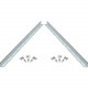 Panduit Wyr-Grid Divider Wall - Gray - 1 Pack WGDW2PG
