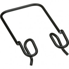 Panduit Wyr-Grid Snap-On Sidewall - Black Powder Coat - 1 Pack - Steel - TAA Compliance WGSW4BL