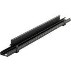 Panduit WGTBS24BL Cable Bracket - Black Powder Coat - 1 Pack WGTBS24BL