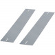 Panduit Wyr-Grid Cable Tray Liner - Gray - 1 Pack - Steel, Galvanized, Metal WGTL24PG