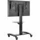 Peerless -AV Wireless Flat Panel Display Cart - Up to 75" Screen Support - 175 lb Load Capacity - Black - TAA Compliance WL-SR560M-300