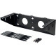 Legrand Group Ortronics Wall Mount for Network Equipment, Patch Panel, Switch Control, Server - Black WMBV4U