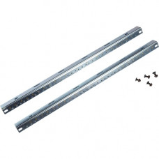 Black Box Rack Angles for 12U Double-Hinged Wallmount Cabinet - 10-32 Tapped Holes - 12U Rack Height x 19" Rack Width - Rack-mountable WMD12-RAT