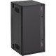Black Box Wallmount Cabinet - For Networking - 26U Rack Height x 19" Rack Width x 22.53" Rack Depth - Wall Mountable Enclosed Cabinet - Black - Steel, Plexiglass - 350 lb Maximum Weight Capacity - TAA Compliant WMD26-2425-PQU