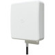Panorama Antennas WMM8G-7-38 MiMo Directional Antenna - 698 MHz, 1.71 GHz, 700 MHz to 960 MHz, 3.80 GHz, 3.80 GHz - 9 dBi - Cellular Network - White - Wall/Mast/Screw - Directional - N-connector Connector - TAA Compliance WMM8G-7-38-03NJ