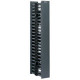 Panduit NetRunner Vertical Cable Manager - Black - 1 Pack - 22U Rack Height - RoHS Compliance WMPV22E
