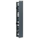 Panduit NetRunner WMPVF22E Vertical Cable Manager - Black - 1 Pack - 22U Rack Height - RoHS, TAA Compliance WMPVF22E