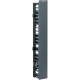 Panduit WMPVF45E Cable Manager - Cable Manager - Black - 1 Pack - 45U Rack Height - TAA Compliance WMPVF45E