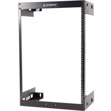 C2g Ortronics - Rack open frame - wall mountable - black - 15U - 19" - TAA Compliance WMRF-15-18