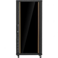 Istarusa Claytek WNG2710-PD12 Rack Cabinet - For Server - 27U Rack Height x 19" Rack Width x 32" Rack Depth - Black - Steel, SPCC, Glass, SPCC, SPCC, Aluminum - 780 lb Dynamic/Rolling Weight Capacity - 1700 lb Static/Stationary Weight Capacity W